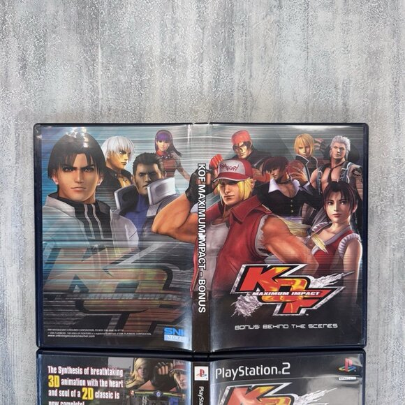 King of Fighters: Maximum Impact Double Pack (PlayStation 2, 2004) PS2 CIB - Picture 6 of 12